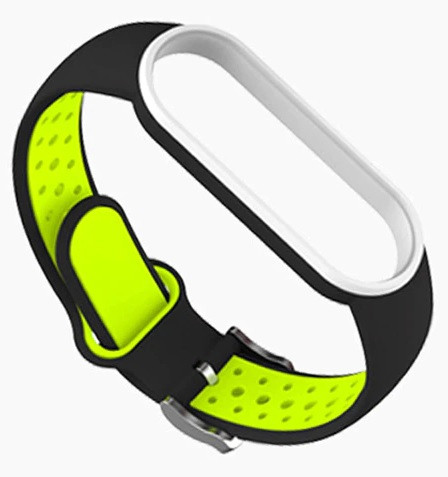 Uhrenarmband für Xiaomi Mi Band 4 Ventilate Silikon Ersatz Armband Strap Sport