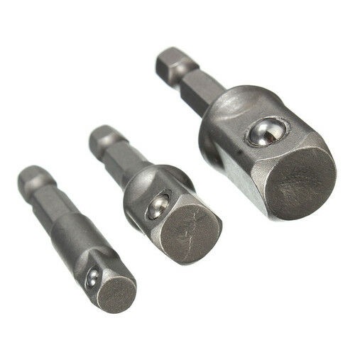 Stecknuss-Adapter-Set & Steckschlüssel Bit Nuss Für Bohrmaschine / Akkuschrauber