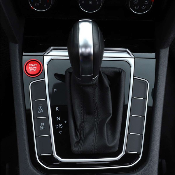 Start Stop Ring mit Druckknopf in Farbe Rot passend für Audi A4 A5 A6 A7 Q3 Q5