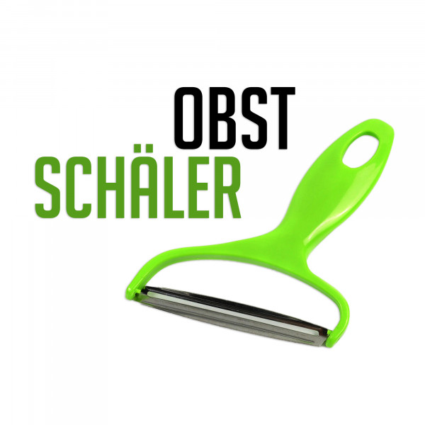 Obstschäler aus Edelstahl