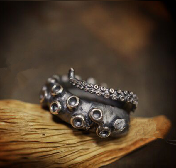 Kraken, Tentakel, Oktopus als Ring