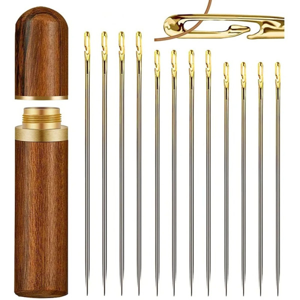 Set mit 12 Seiteneinfädelnadeln