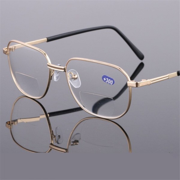 +1.0-3.0 Lesebrille in Gold
