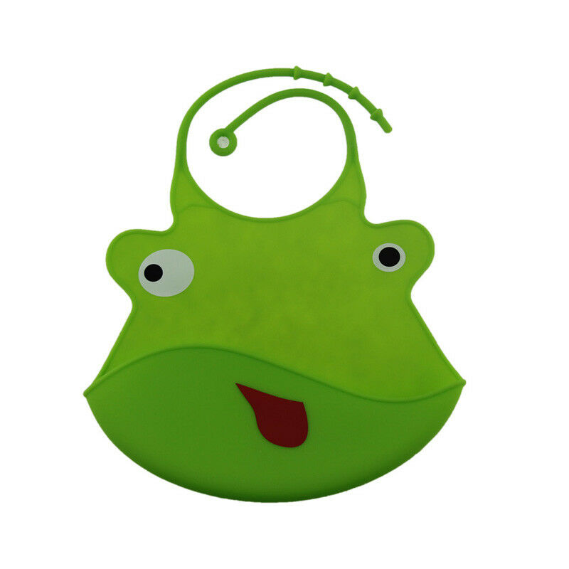 Cute Silikon Bibs Baby Lätzchen Latzchen für Mädchen Jungen mit Auffangschale 