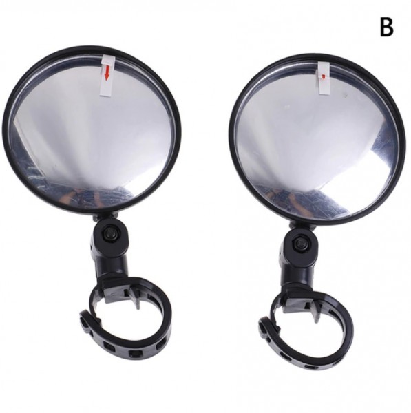 2x 360° Universal Fahrrad Rückspiegel