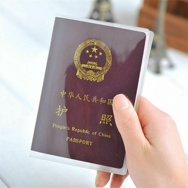 Reisepass Etui Schutzhülle Transparent
