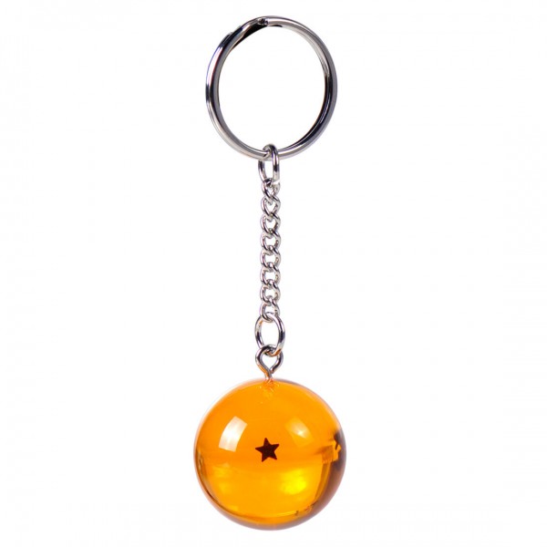 DRAGONBALL 1-7 Star Schlüsselanhänger Dragon Ball Z ANIME Keychain Keyring