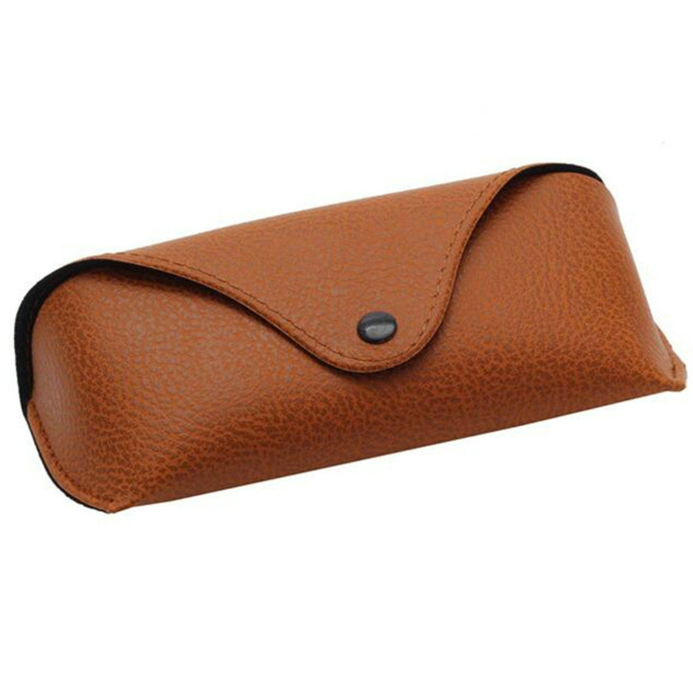 Tragbare Brillen & Sonnenbrillen Box Leder Halter Hülle Case Schutz Herren Damen - Bild 3 von 3