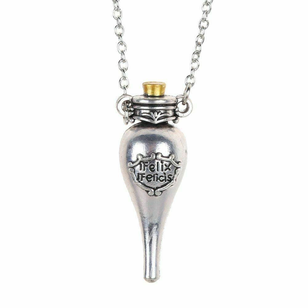 Harry Potter Felix Felicis Bebida Vaso Líquido Colgante Botella Collar - Imagen 3 de 3