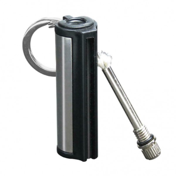 Stahl Feuer Starter Flint Match Feuerzeug Keychain Camping Notfall Survival Gear
