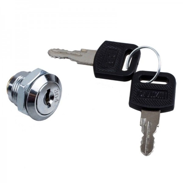 16 mm Schrankschloß Möbelschloß Briefkastenschloß Spind Hebelschloß 2 Schlüssel