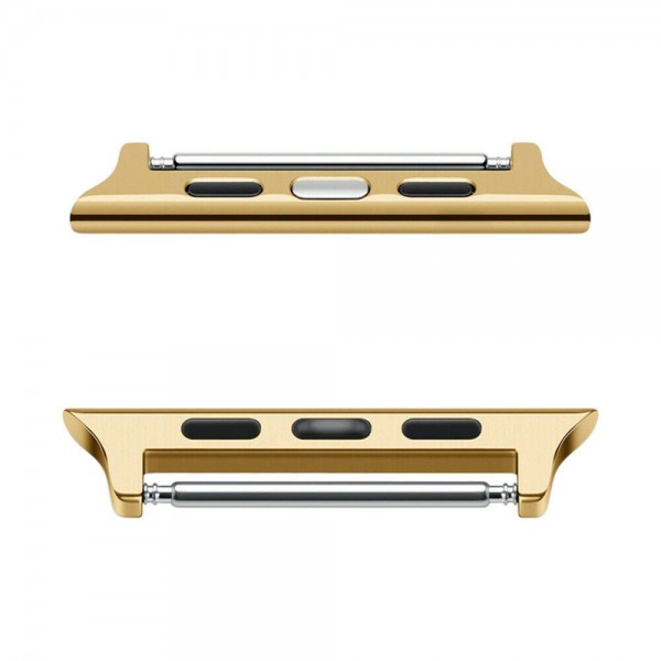 1 Paar für Apple Watch iWatch Edelstahl Armband Band Connector Adapter Schnalle