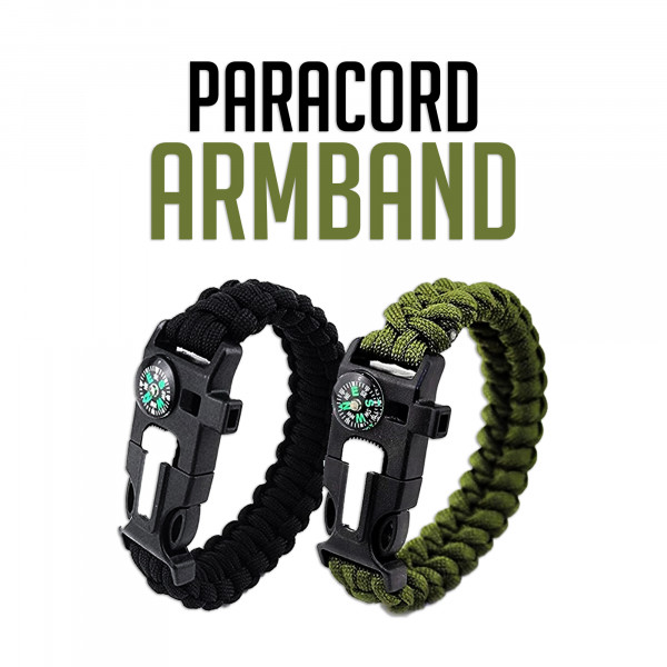 Survival Paracord Armband mit Multitool