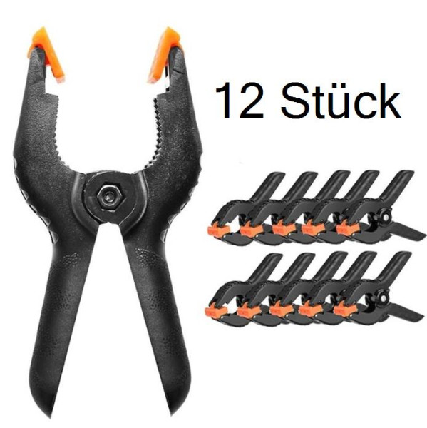 12 Stück Klemmzwingen