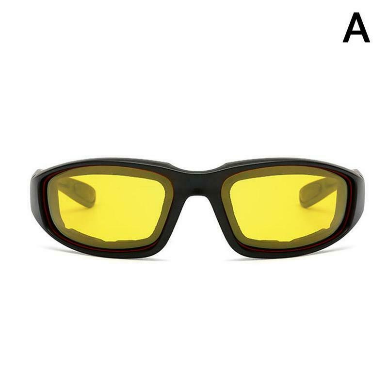 1x blendfreie Motorradbrille polarisierte Nachtlinsenbrille Fa Sonnenbrille F2C9