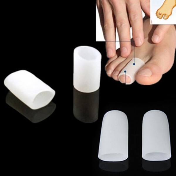 6x Premium Zehenschutz aus Silikon Zehenkappen Zehenschoner Polster [6er Set]