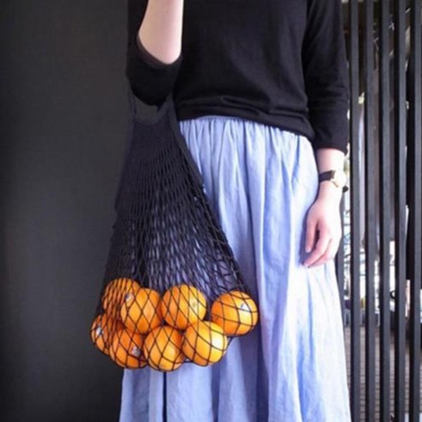 Einkaufsnetz als Shoppingtasche