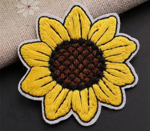 Sonnenblumen-Aufnäher