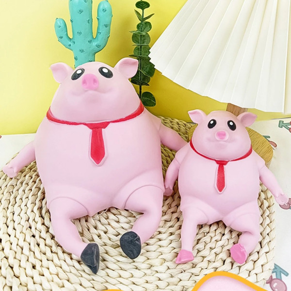 Anti Stress Schwein – Quetschi Stressspielzeug mit außergewöhnlicher Elastizität