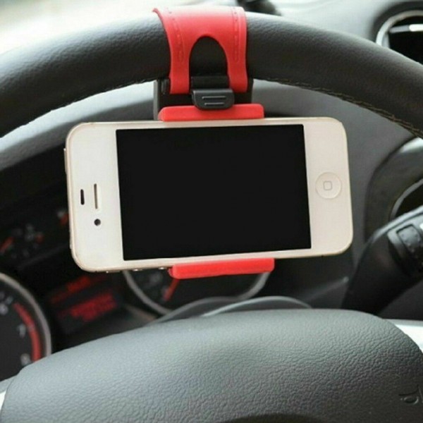 Universal Smartphone Halterung für Auto-Lenkrad