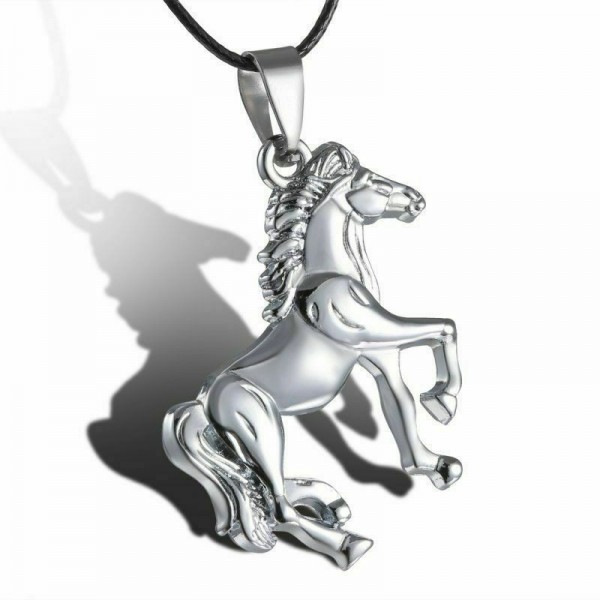 Pferd Halskette in Silber