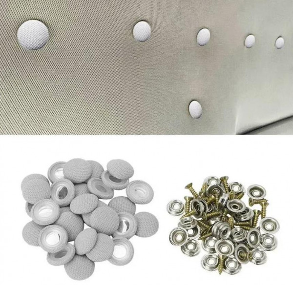 20 Stk Auto Dach Schnalle Schnappnieten Reparatur Dachhimmel Befestigung SET DE