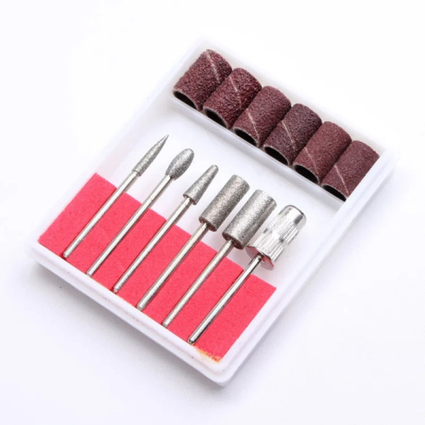 Professionelles Nagelbohrer-Bit und Schleifband Set