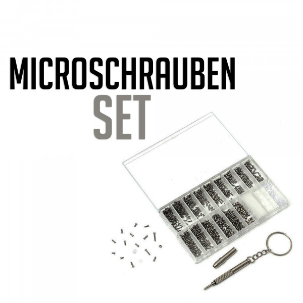 1000x Micro Schraube mit Schraubendreher